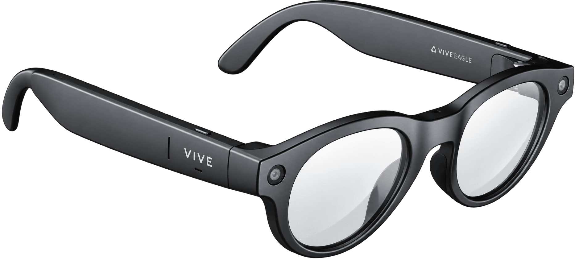 HTC VIVE Eagle AI Glasses Photochromic (Round Black)