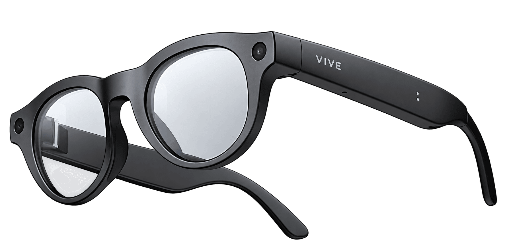 HTC VIVE Eagle AI Glasses Transparent (Round Black)